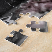Man met bloemen legpuzzel (Zijkant)