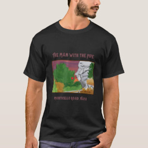 Man met de pijp Napa Valley Wine Country Art Nap T-shirt