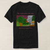 Man met de pijpleiding Napa Valley Wine Country Ar T-shirt (Design voorkant)