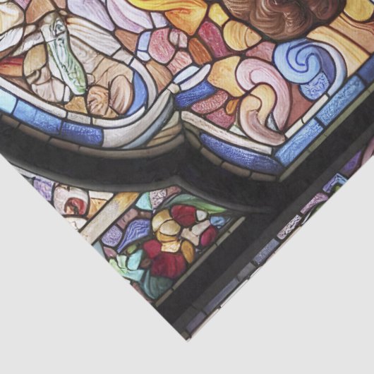 Man met Dragon Tissue Paper Tissuepapier (Detail)