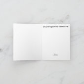 Man met een aple spuit met Canada Day Kaart (Binnen)