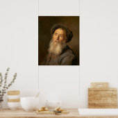 Man met een Beret - Jan Lievens Fine Art Poster (Keuken)