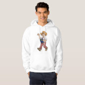 Man Met Een Bijbel Hoodie (Voorkant volledig)