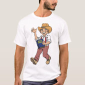 Man Met Een Bijbel T-shirt (Voorkant)