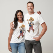 Man Met Een Bijbel T-shirt (Unisex)