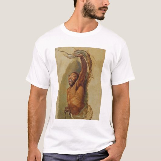 Man met een Boa Constrictor, Studie naar ' T-shirt (Voorkant)