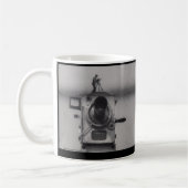Man met een Filmcamera (1st Shot) Koffiemok (Links)