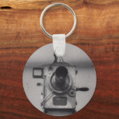 Man met een Filmcamera (1st Shot) Sleutelhanger (Voorkant)