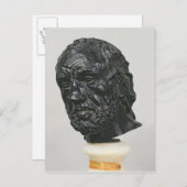 Man met een gebroken neus, 1865 briefkaart (Voorkant / Achterkant)