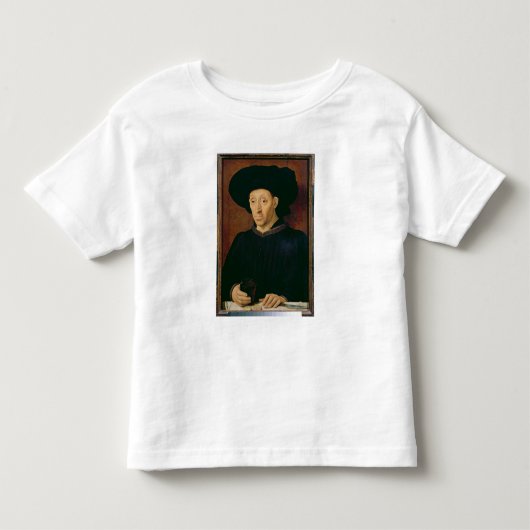 Man met een glaasje wijn kinder shirts (Voorkant)