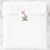 Man met een huilende Baby Stickers (Tas)