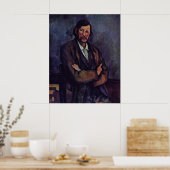 Man met gekruiste armen - Paul Cezanne - C1866 Poster (Keuken)