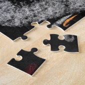 Man met geverfd gezicht - KunstCollectie tekenen Legpuzzel (Zijkant)