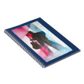 Man met gitaarspiraal Notitieboek (Rechterzijde)