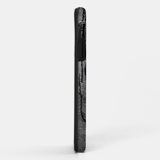 Man met glazen portrettekening Case-Mate iPhone case (Achterkant/rechts)