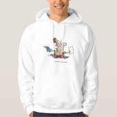 Man met koffie hoodie (Voorkant)