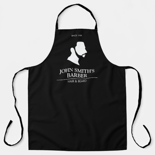 Man met Logo van reuzel Schort (Voorkant)