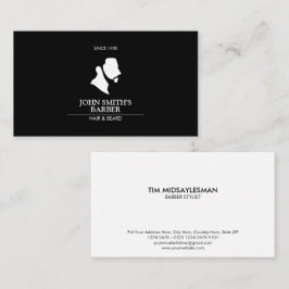 Man met Logo van reuzel Visitekaartje