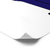 Man met luchtballonnen poster (Hoek)