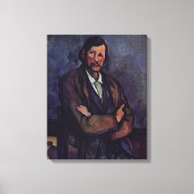Man Met Over elkaar Geslagen Armen - Paul Cezanne