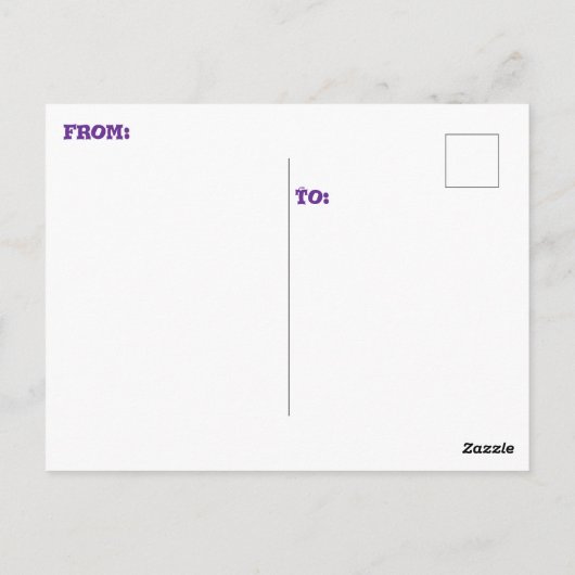 " MAN MET PENSIOEN OP HET STRAND " BRIEFKAART (Achterkant)