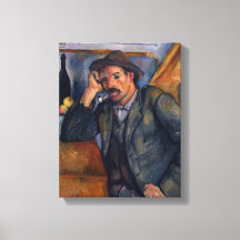Man Met Pijp - Paul Cezanne - c1890