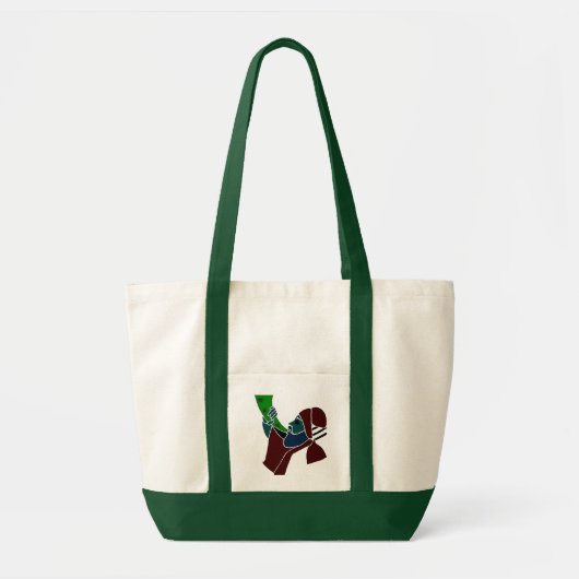 MAN MET SHOFAR TOTE BAG (Voorkant)