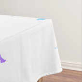 Man met Silhouette Gradiënt en hartslag Lijn Tafelkleed (Voorbeeld)