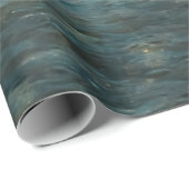Man met surf in waterlichaam cadeaupapier (Rol Hoek)