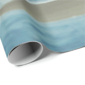 Man met surfplank op het strand cadeaupapier (Rol Hoek)