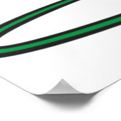 Man met tuinslang poster (Hoek)