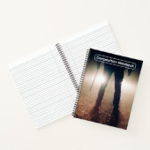 Man met Tyre Iron Scary Horror Notitieboek (Binnen)