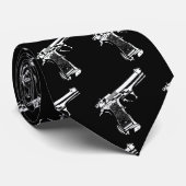 Man met... wapen stropdas (Opgerold)