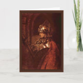 Man met Wapens (Alexander Groot) door Rembrandt Kaart (Voorkant)