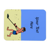 Man metaaldetecteren strand magneet (Horizontaal)