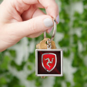 Man Metallic Emblem Sleutelhanger (Hand)