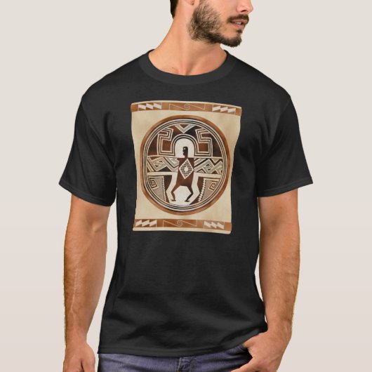 Man Mimbres Woven T-shirt (Voorkant)
