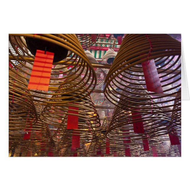 Man Mo Boeddhistische Tempel van Hong Kong (Voorkant Horizontaal)