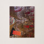 Man Mo Boeddhistische Tempel van Hong Kong Legpuzzel (Verticaal)
