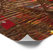 Man Mo Buddhist Temple of Hong Kong Poster (Hoek)