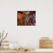 Man Mo Buddhist Temple of Hong Kong Poster (Keuken)