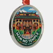 Man Mo-tempel Hong Kong Metalen Ornament (Rechts)