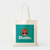 Man Monkey Tote Bag (Voorkant)