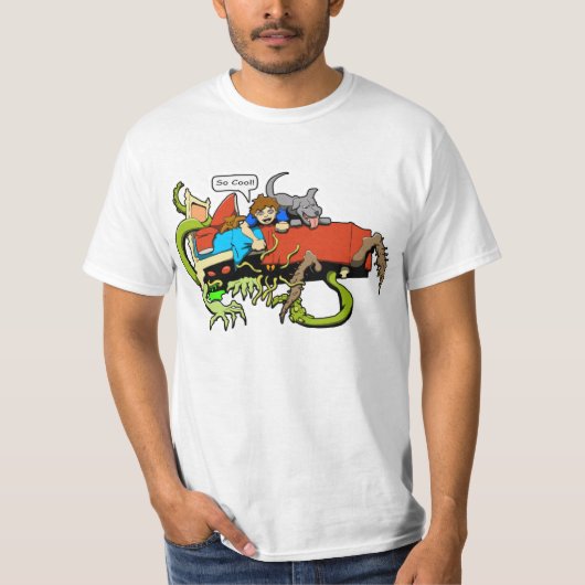 Man! Monsters! T-shirt (Voorkant)