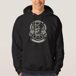 Man motorfiets motorfiets hoodie