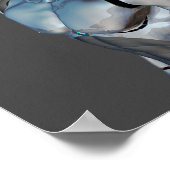 man musculair robot cyborg android poster (Hoek)