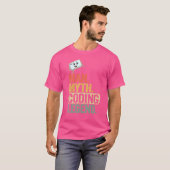 Man Myth Codering Legend Coder Pap Geek Computer P T-shirt (Voorkant volledig)