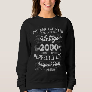Man Myth Legend 2000 22e verjaardagscadeau 22 jaar Trui