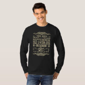 Man Myth Legend 64th Birthday 64 Y T-shirt (Voorkant volledig)