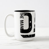 Man Myth Legend Dad Coffee Mok (Links)